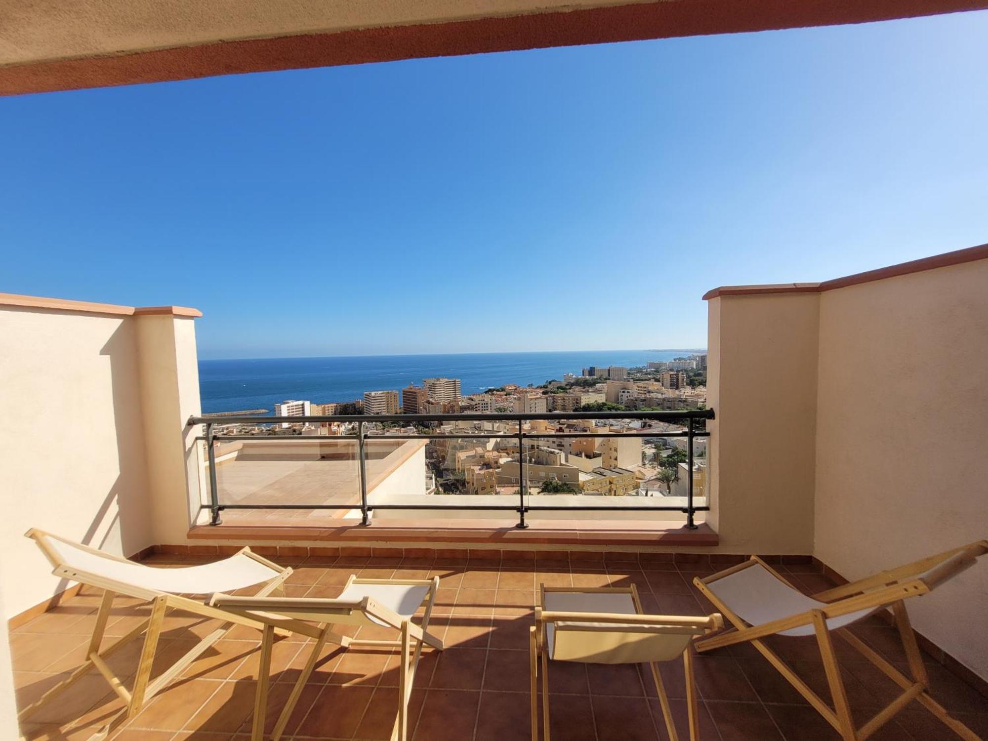 アグアドゥルセFantastico Duplex Con Vistas Y Terrazaアパートメント エクステリア 写真